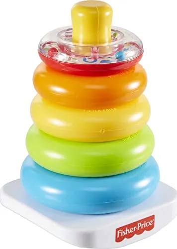 Fisher-Price, Pirmide De Argolas, Brinquedo Para Bebs, A Partir De 6 Meses